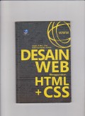 Desain Web menggunakan HTML dan CSS.STMIK